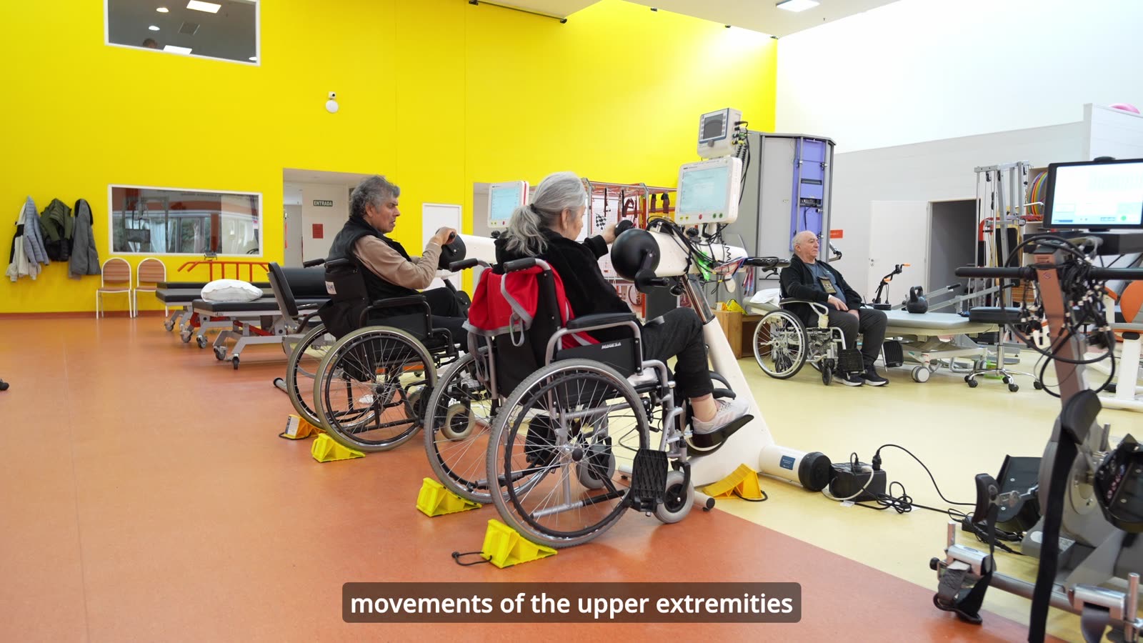 RT300 and Xcite rehabilitation systems on the RehabCenter treatment floor